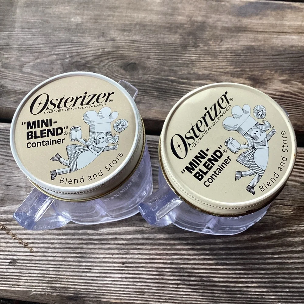 Oster Vintage Mini Blend Containers - 8 ounces each - set of 2